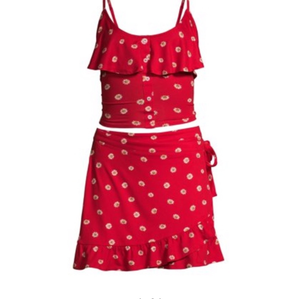 💐NEW💐  Juniors Ruffle Skirt Set, 2-Piece